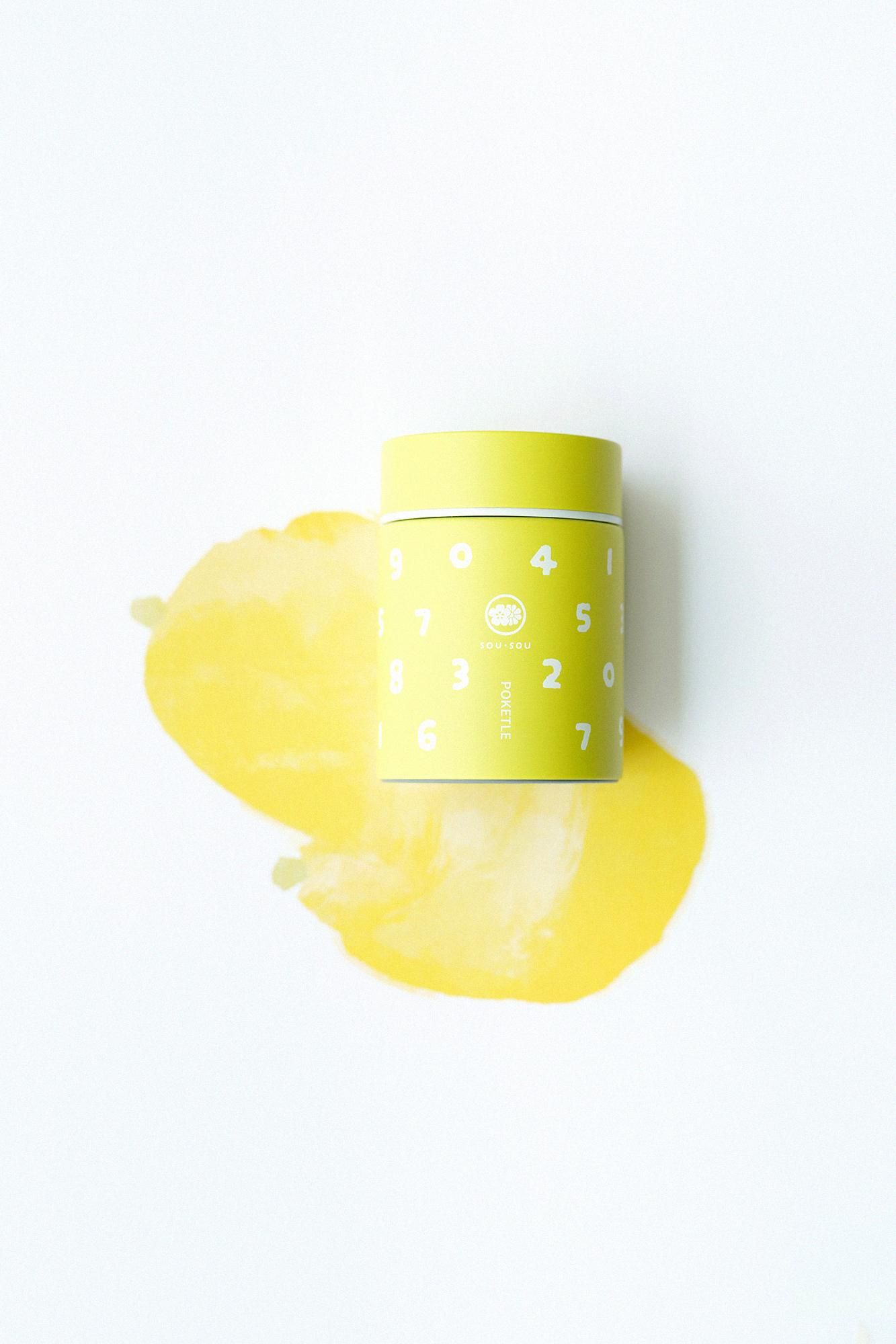 SOU・SOU×POKETLE 160 湯瓶（啞光）／LEMON