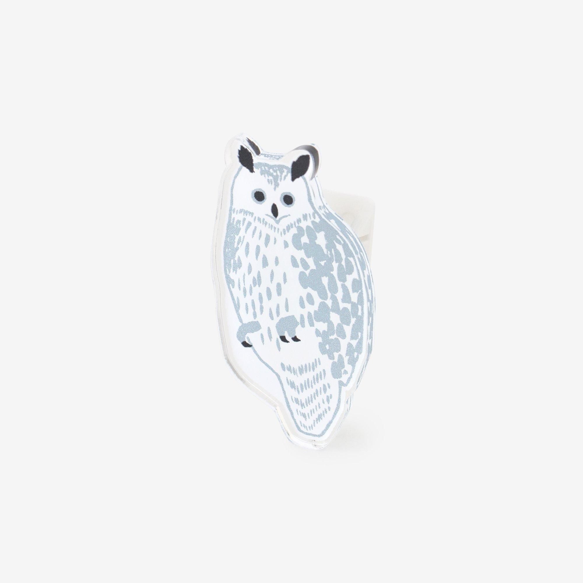 SOU・SOU × PHP Institute Acrylic Clip / Owl