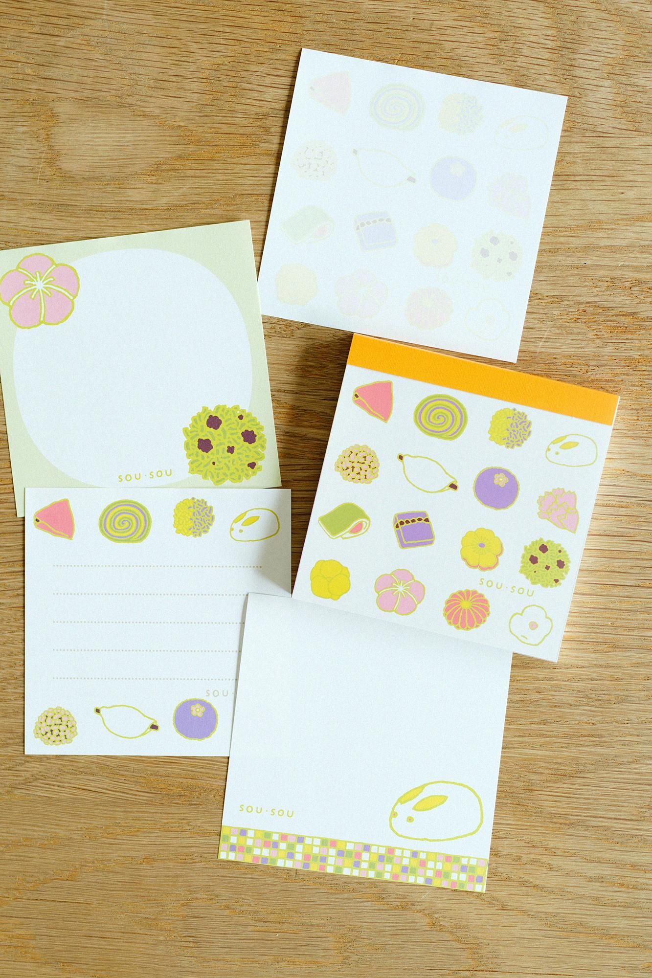 SOU・SOU × PHP Institute Square Memo / Wagashi