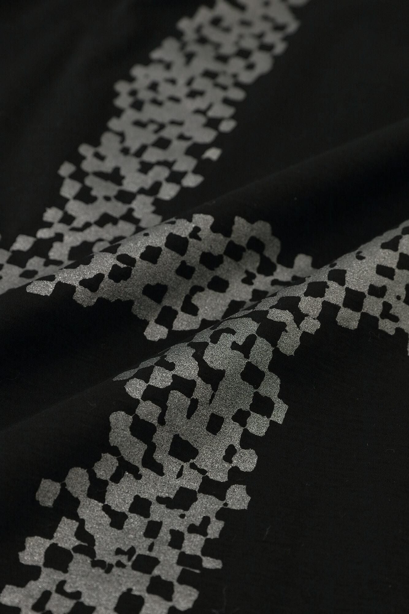 雙面編 風靡 上衣／五花大綁 黑色