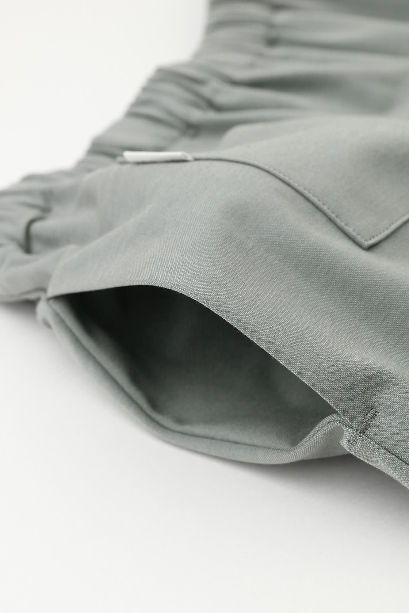 モクロディ編 広形（ひろなり）もんぺ はぎ丈／鼠色（ねずみいろ）