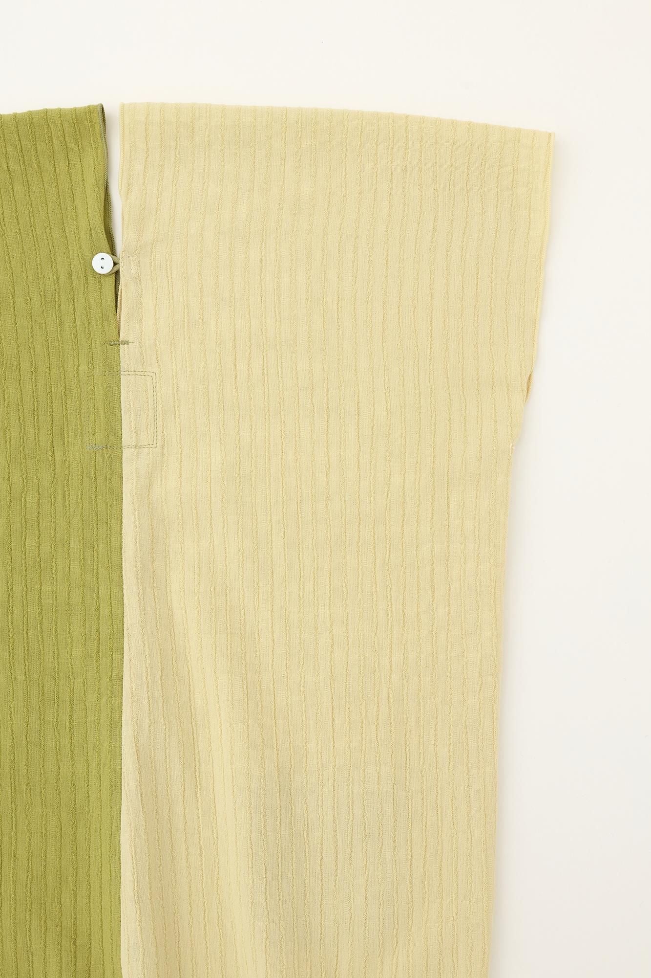 ●高岛chijimi 40/20秋叶长凤惠片见变更/木鸟色×臼杵色