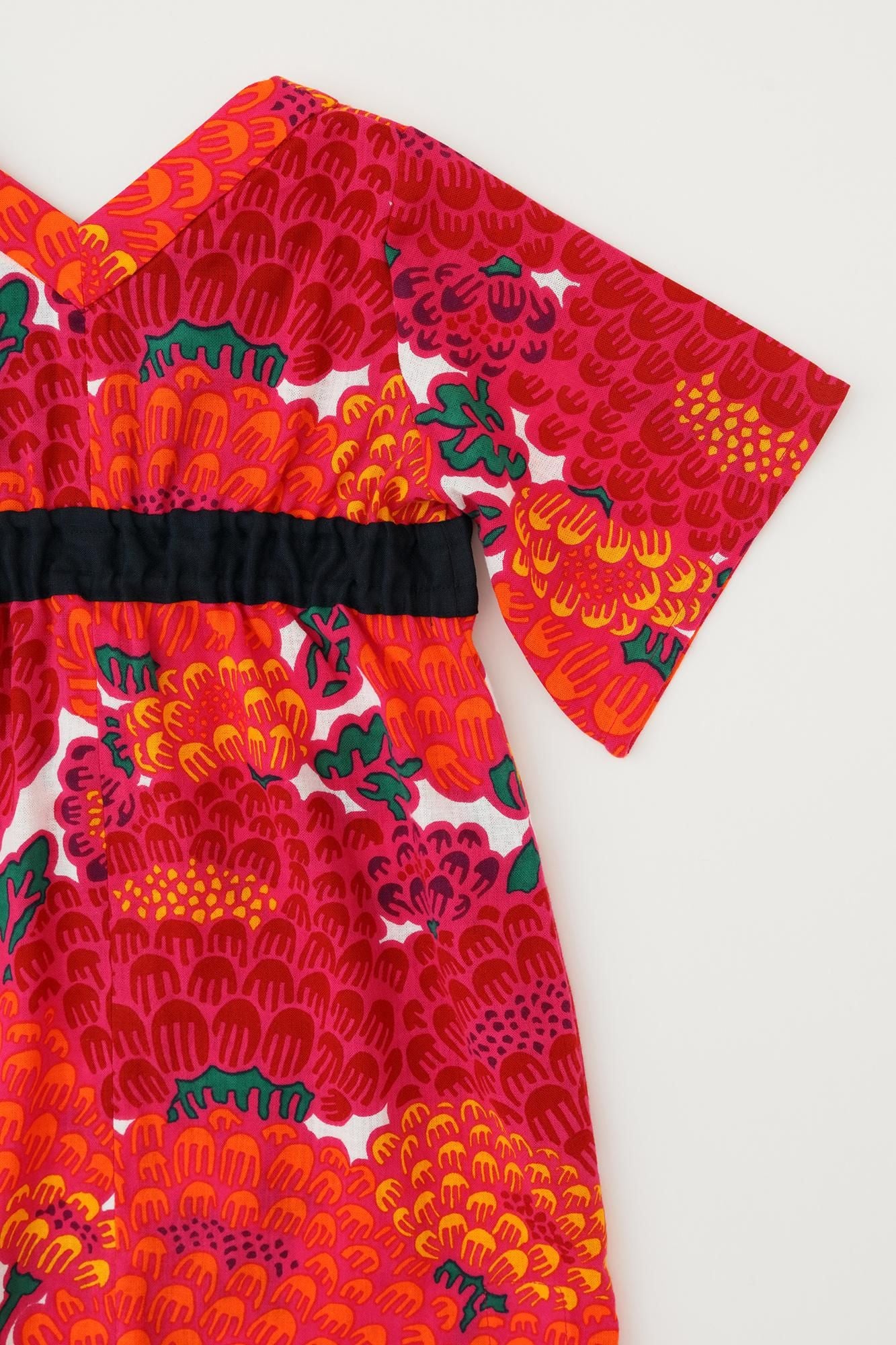 ● Isemomen Cotton Yukata Dress / Kenran