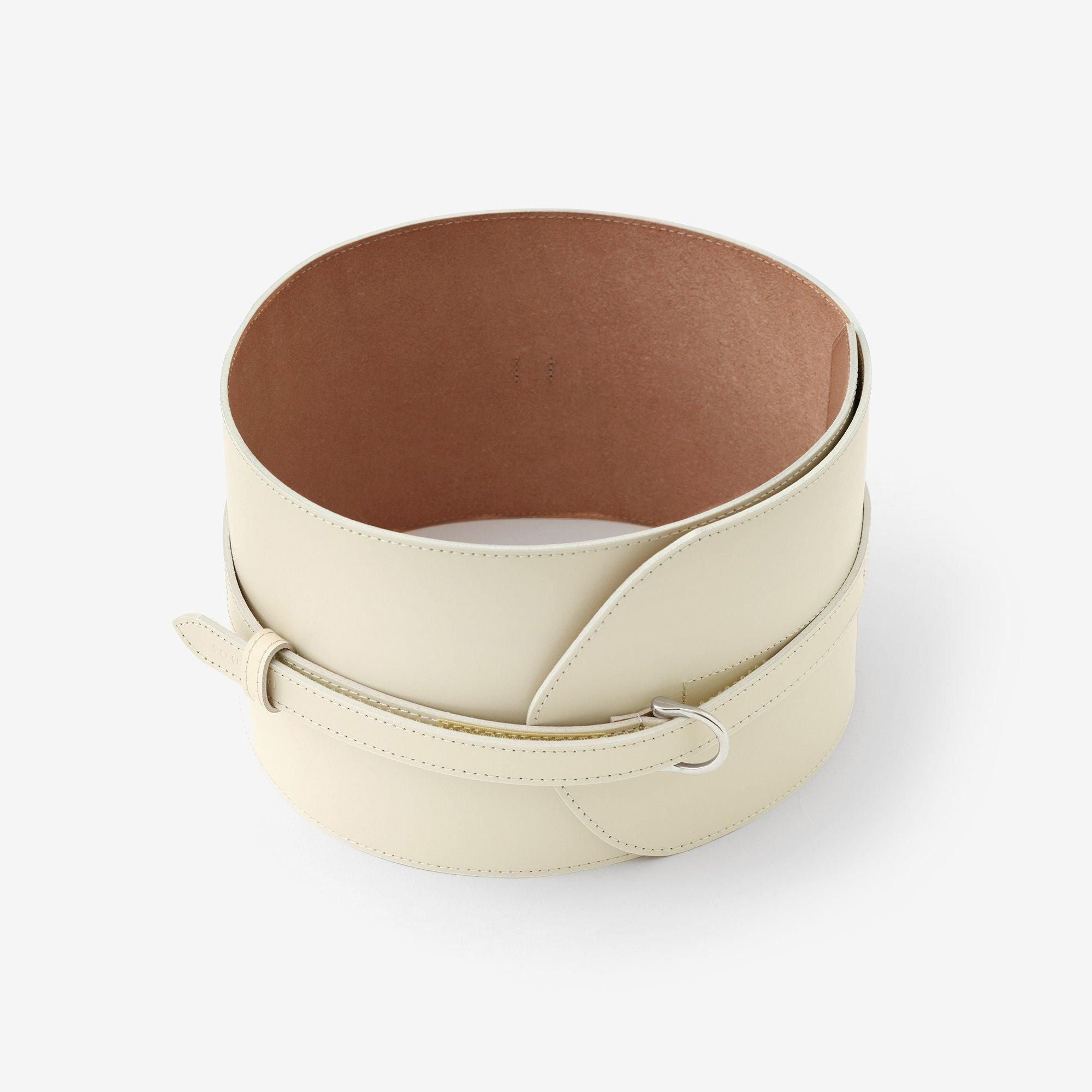 Leather Obi Belt / Plain Color 2