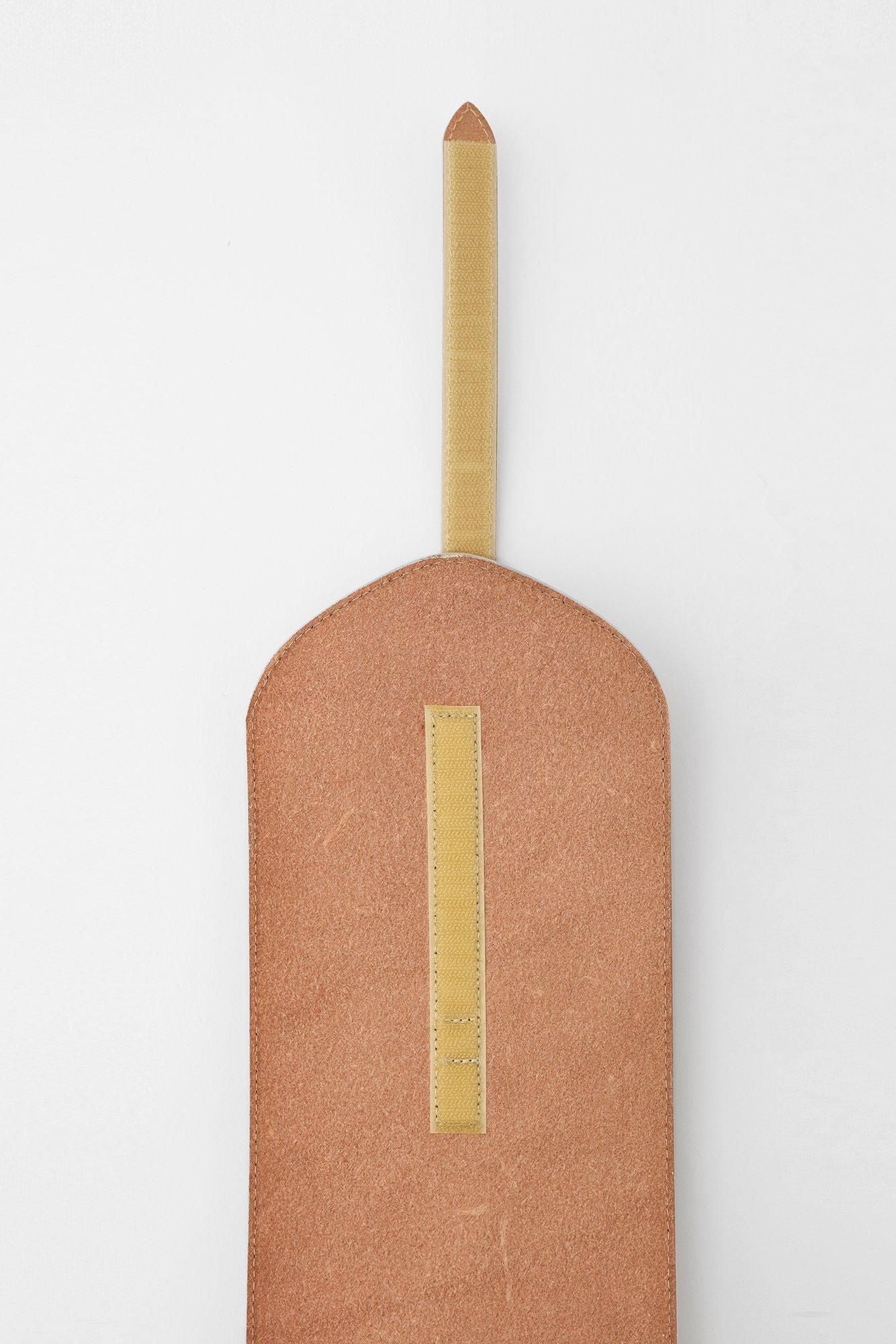 Leather Obi Belt / Plain Color 2