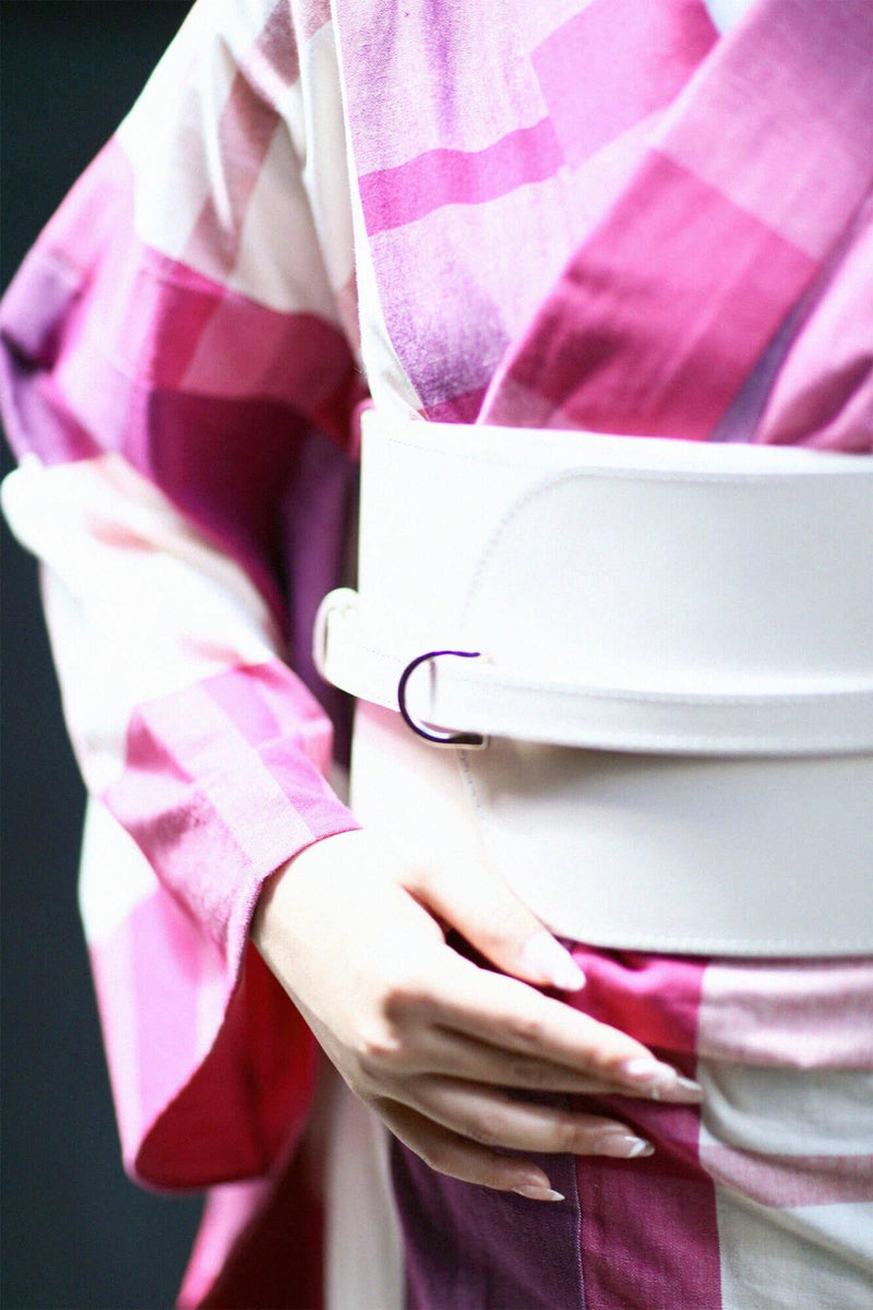 Leather Obi Belt FestiveMina