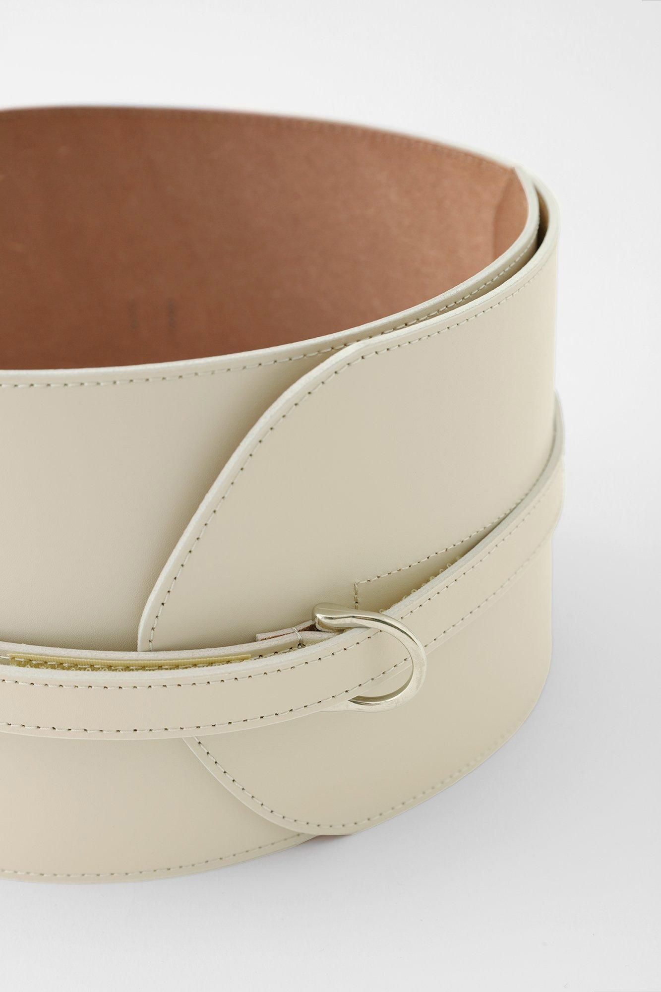 Leather Obi Belt / Plain Color 2