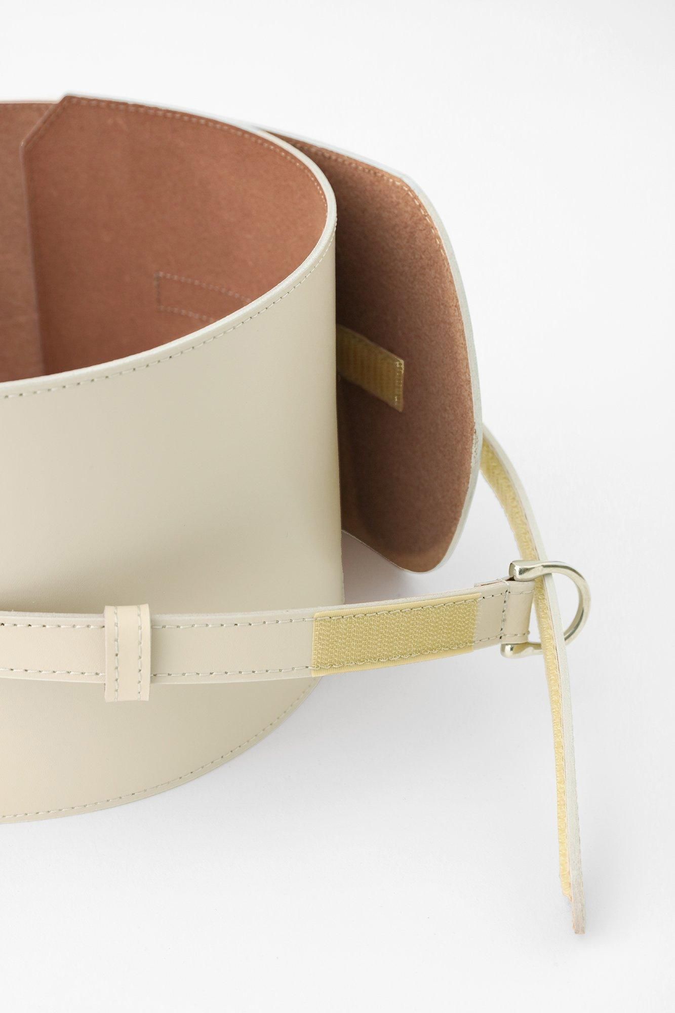 革帯 おみな／素色2（しろいろ）