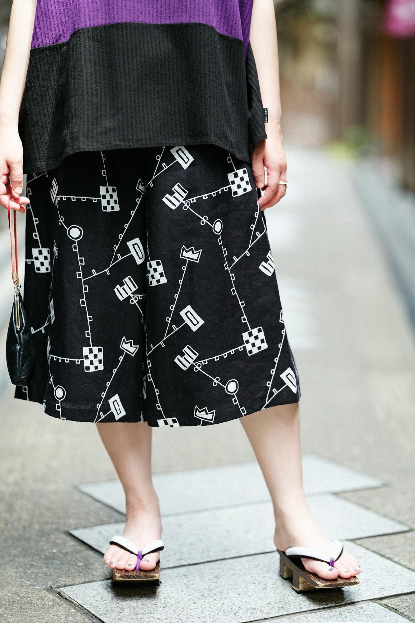 大麻，宽形（Hironari）monpe，hagi-to/kara-kusa Play