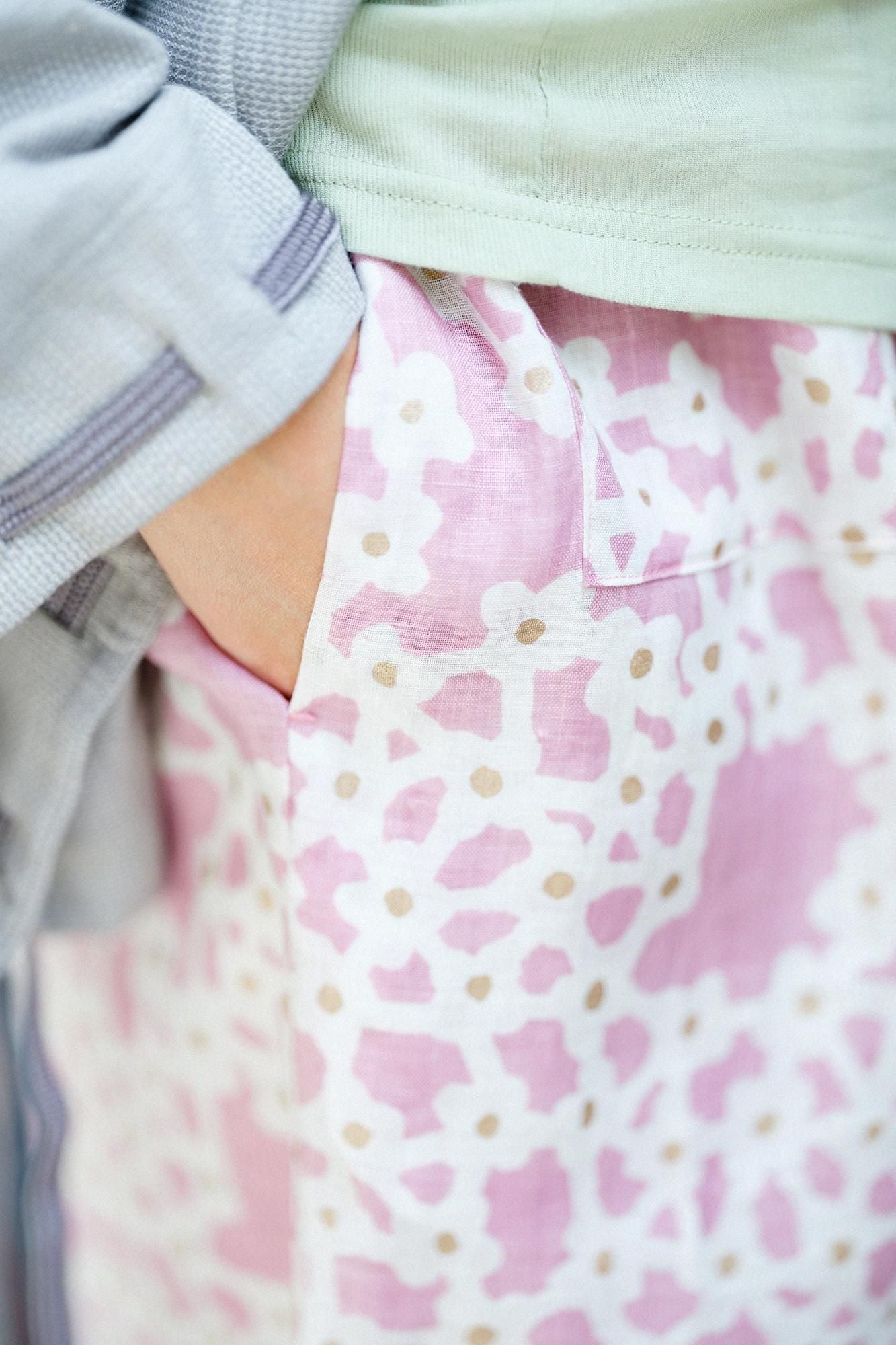 大麻，宽形，monpe，hagi-Height/hana mayu