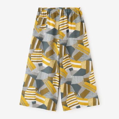 麻 広形（ひろなり）もんぺ／つぎはぎ細工（ざいく）