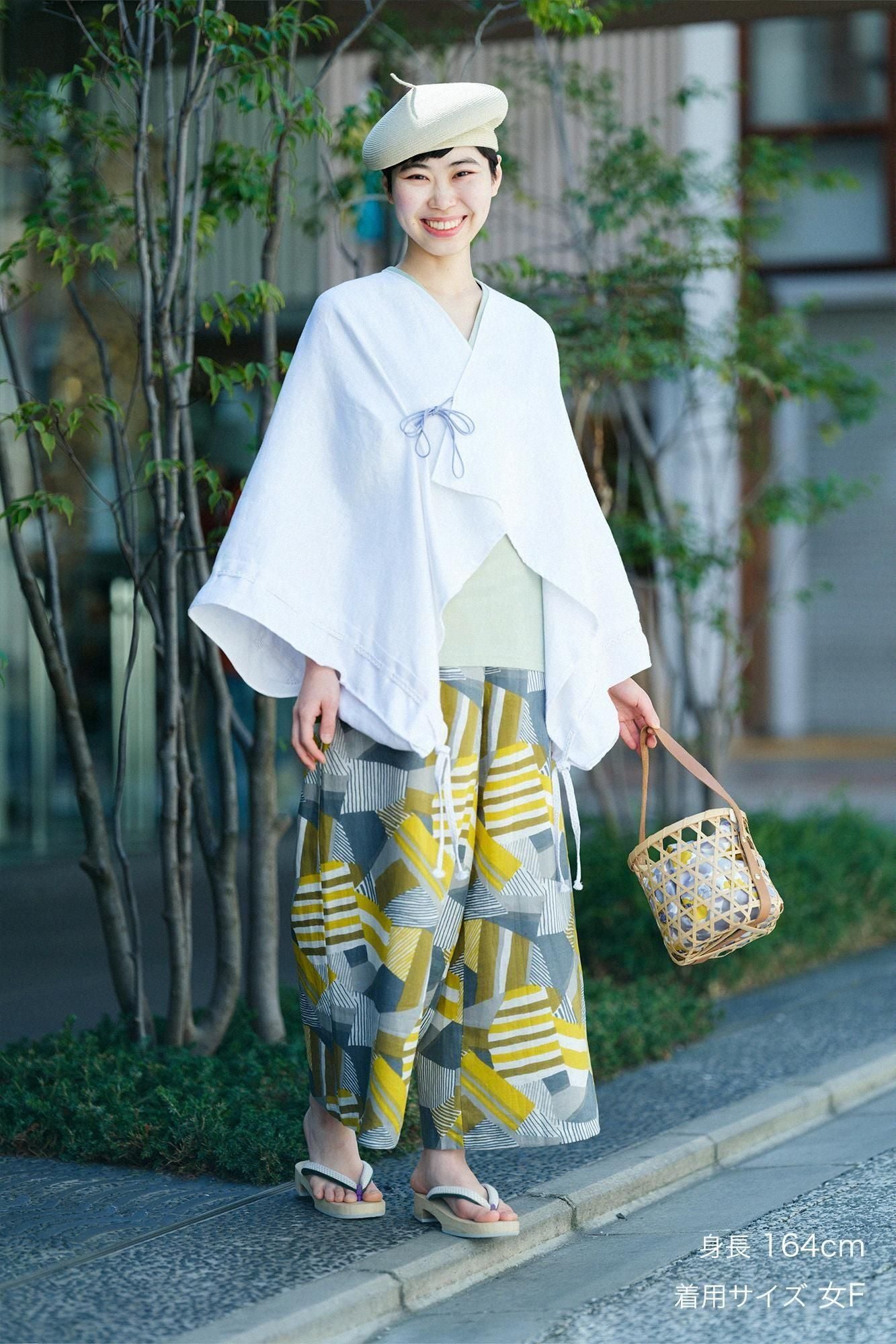 Hanf-Monpe/Patchwork in breiter Form