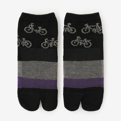 쿠션 더미와 메쉬타비양말(각도 길이)/챠린챠린 검은색