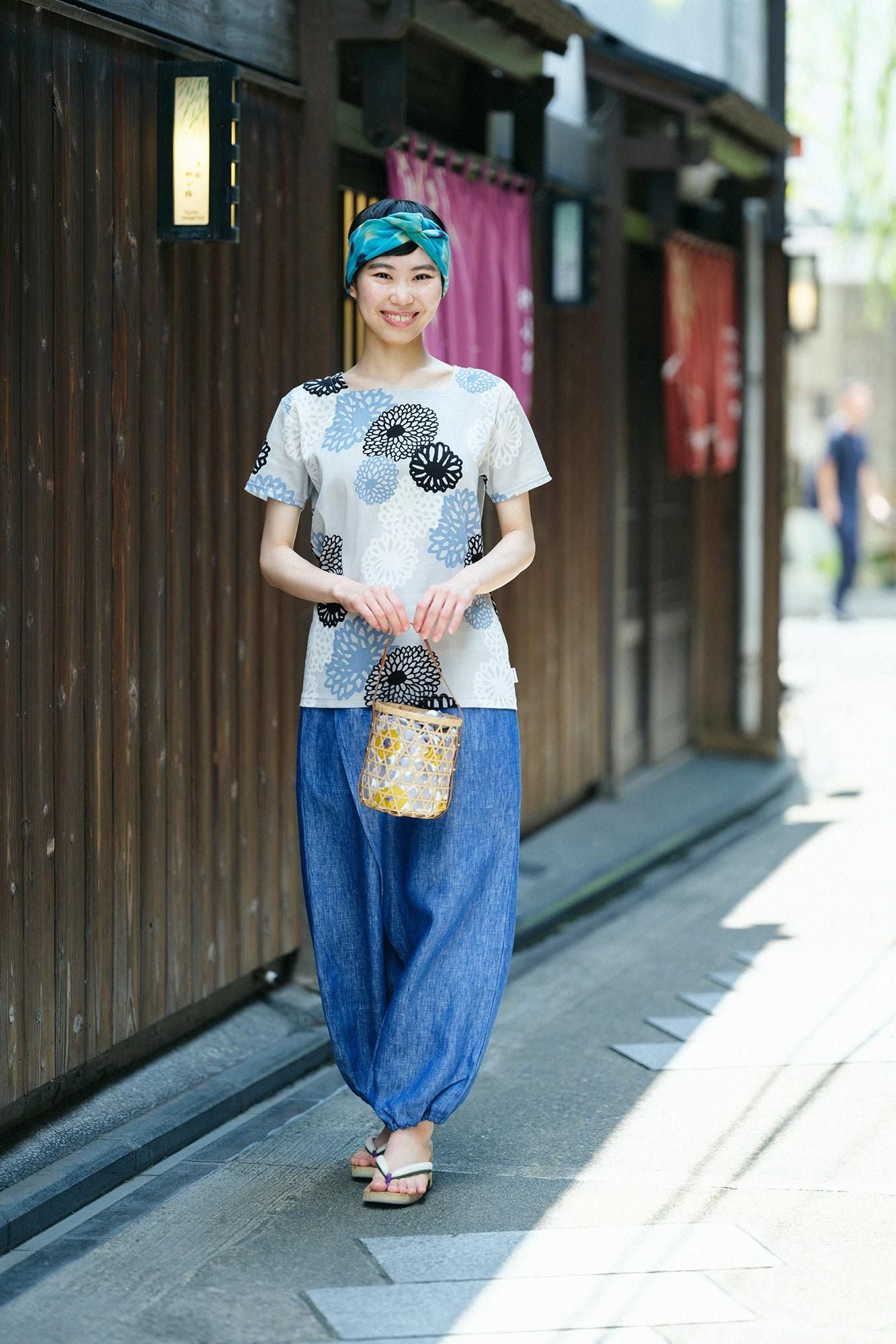 [仅在线]SOU・SOU×栖息的棉tenugui/风铃