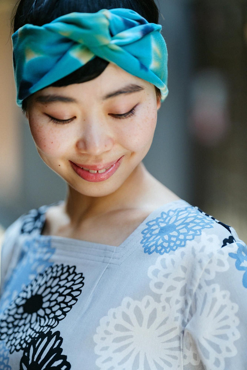 Arimatsu Narumi Tie-dye Handkerchief Marimomen Cotton