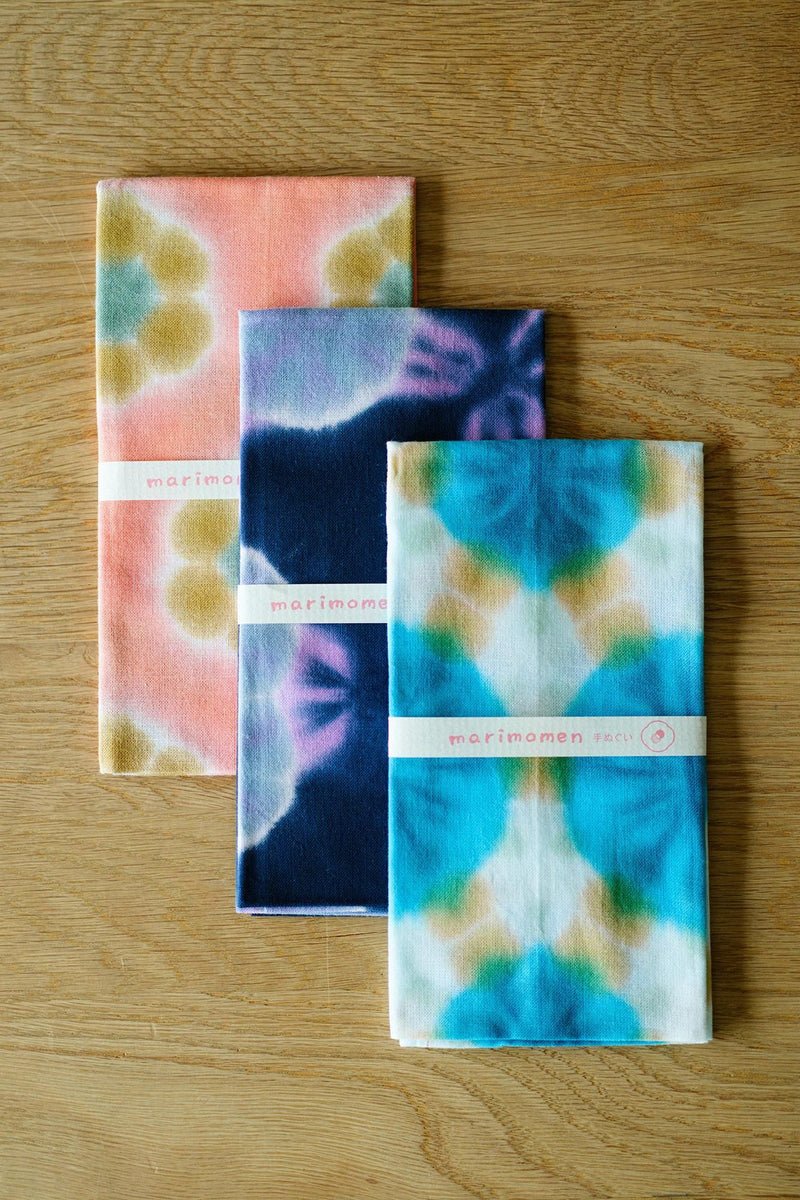 Arimatsu Narumi Tie-dye Handkerchief Marimomen Cotton