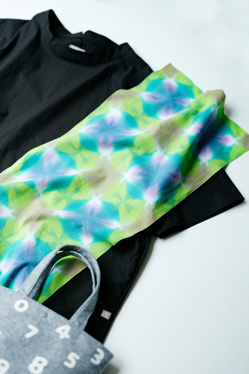 Arimatsu Narumi Tie-dye Handkerchief Marimomen Cotton