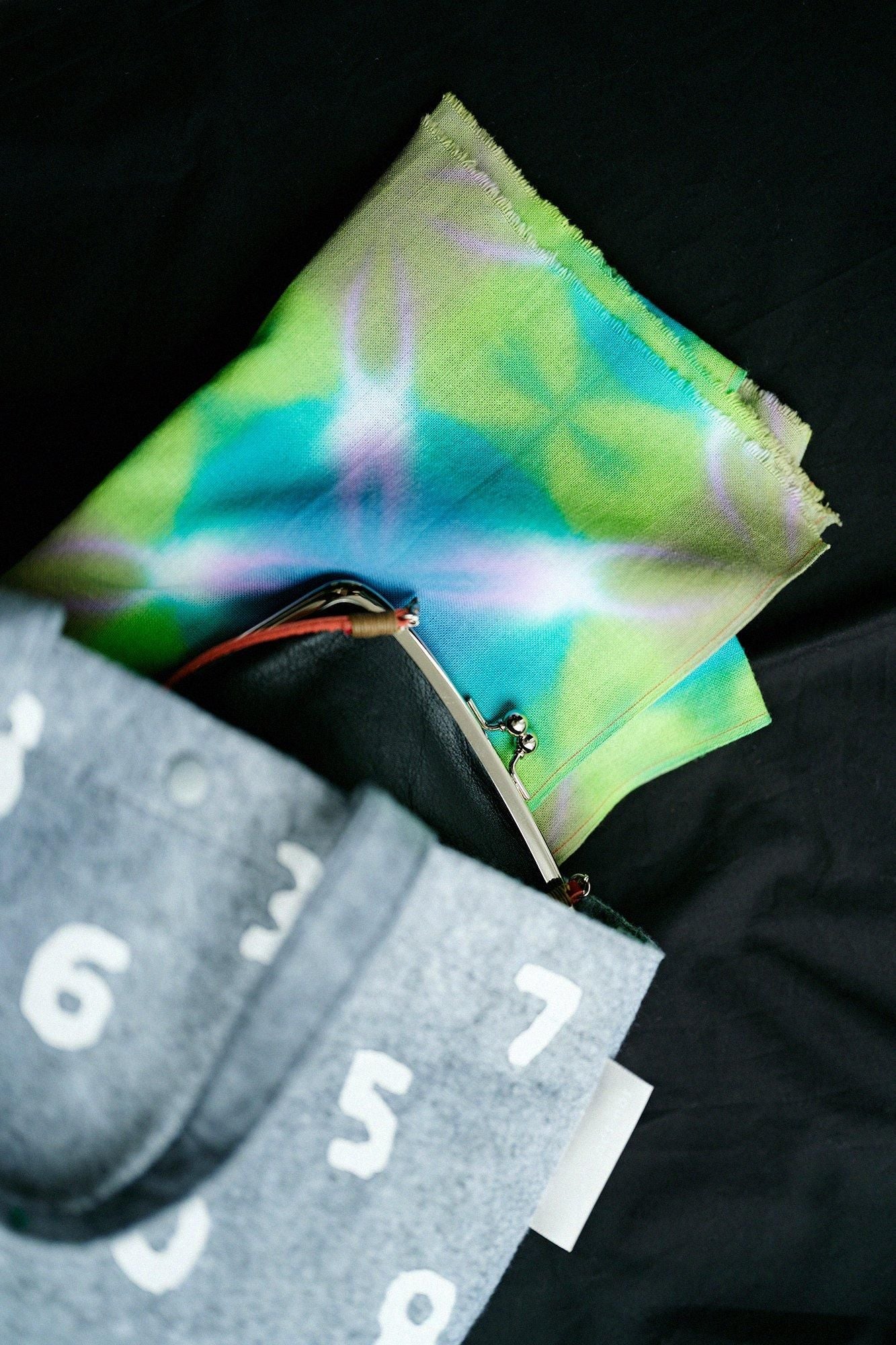 [仅在线]SOU・SOU×栖息的棉花tenugui/开花（kaika）PATINA（Rokusho）