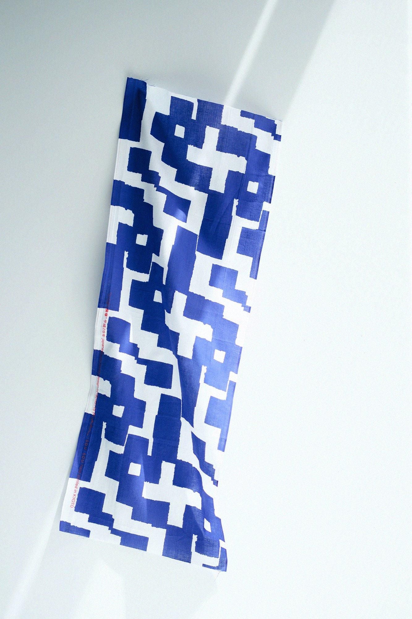 Ise Momen Textil-Tenugui/Ikubaku-Muster (Moyo)