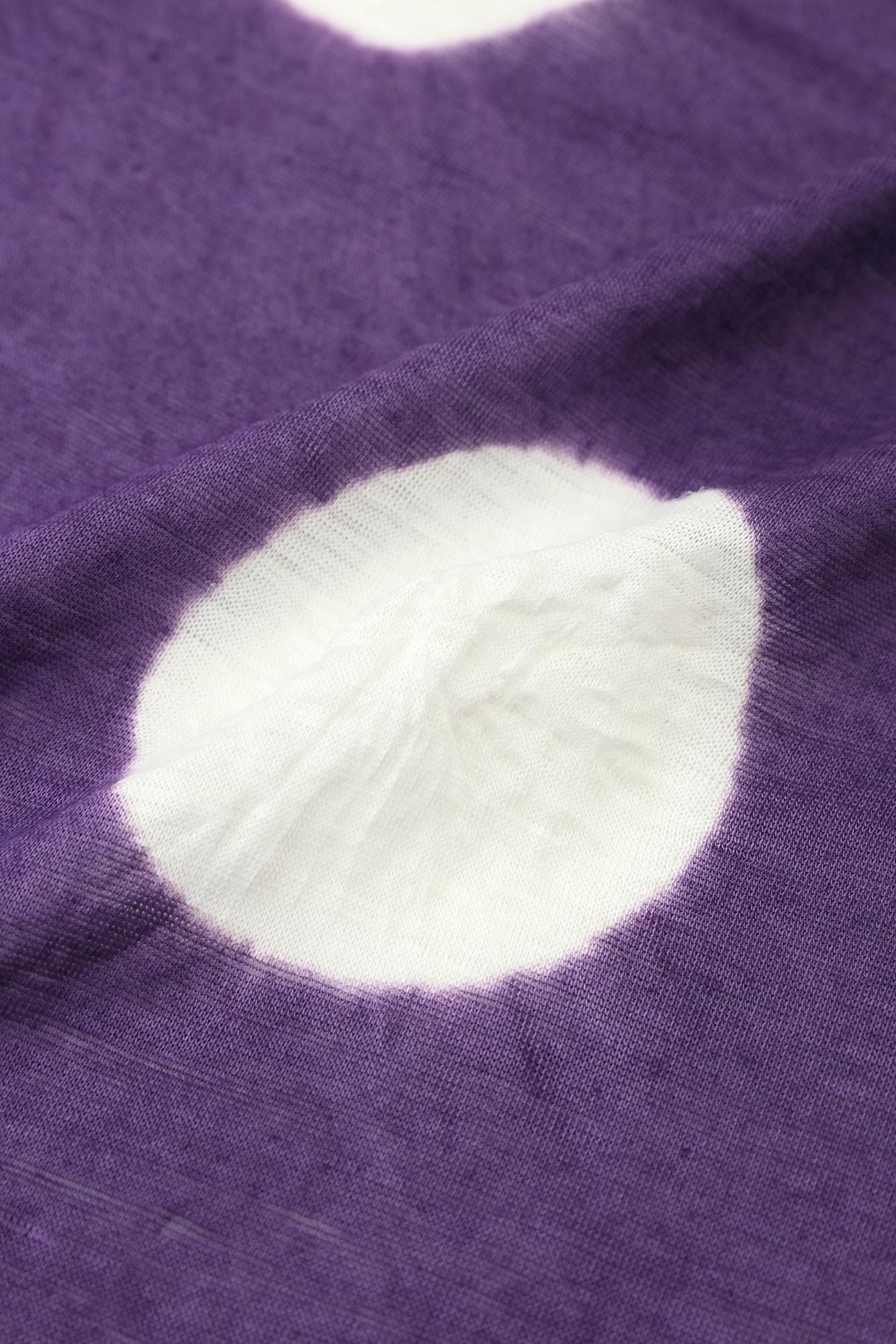 타바타시보리 마 코소데사야(정직한 saya)/물방울 어두운 자주색 (Kokimurasaki) x흰색