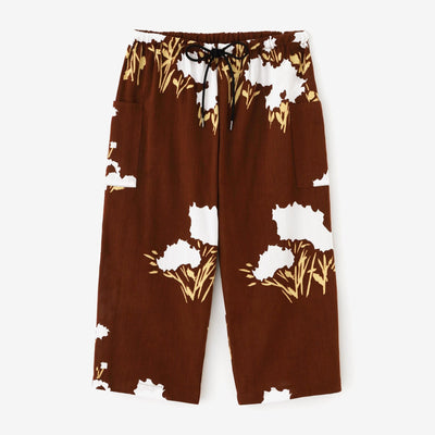 Chizimi Cotton 20/20 Skinny Pants / Luminous Flower