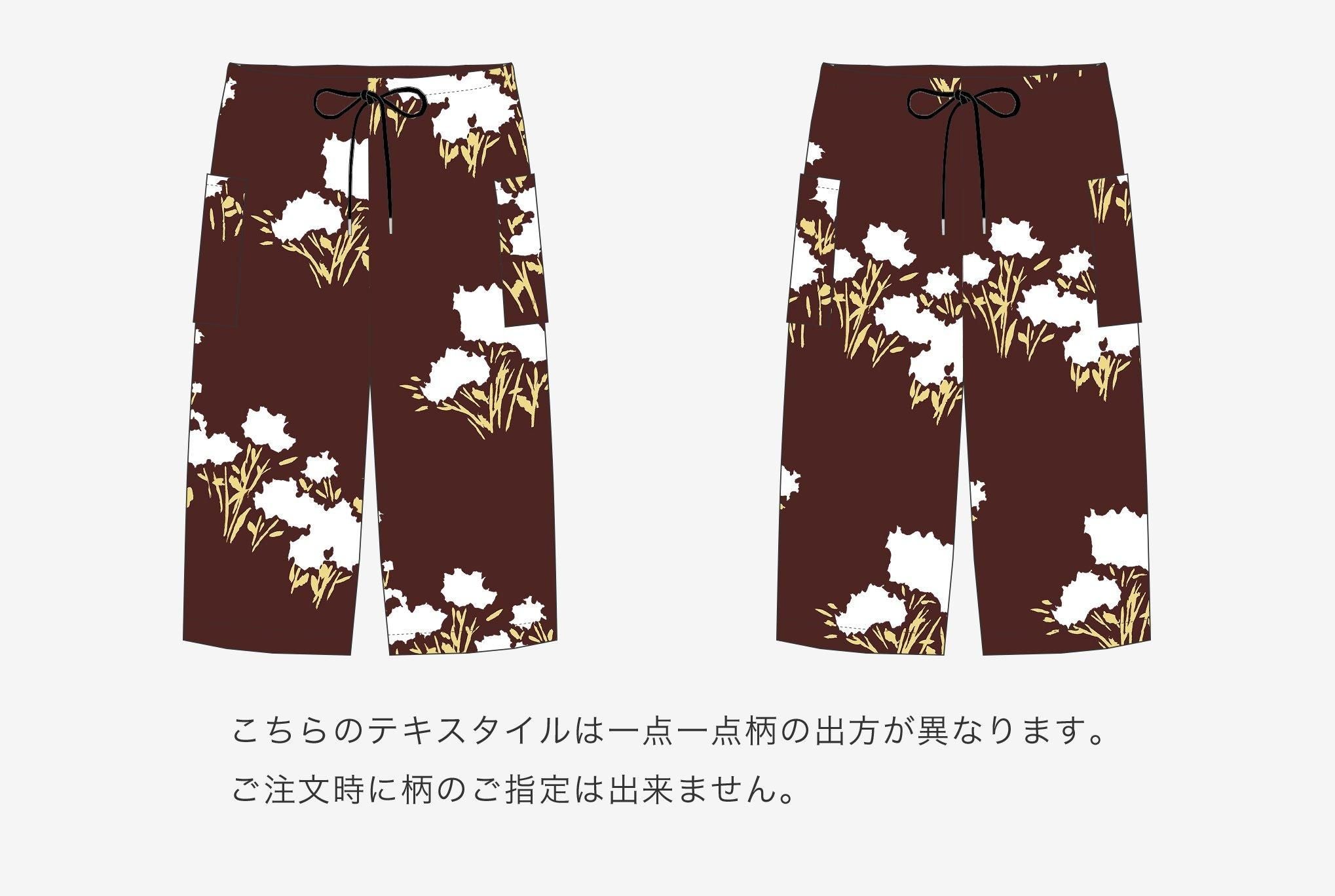 高島縮 20/20 えんゆう穿き／花あかり