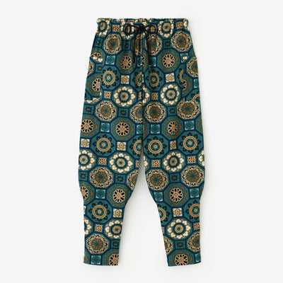 高島縮 20/20 裁付（たっつけ）えんゆう穿き／華麗（かれい） 緑玉色（りょくぎょくいろ）