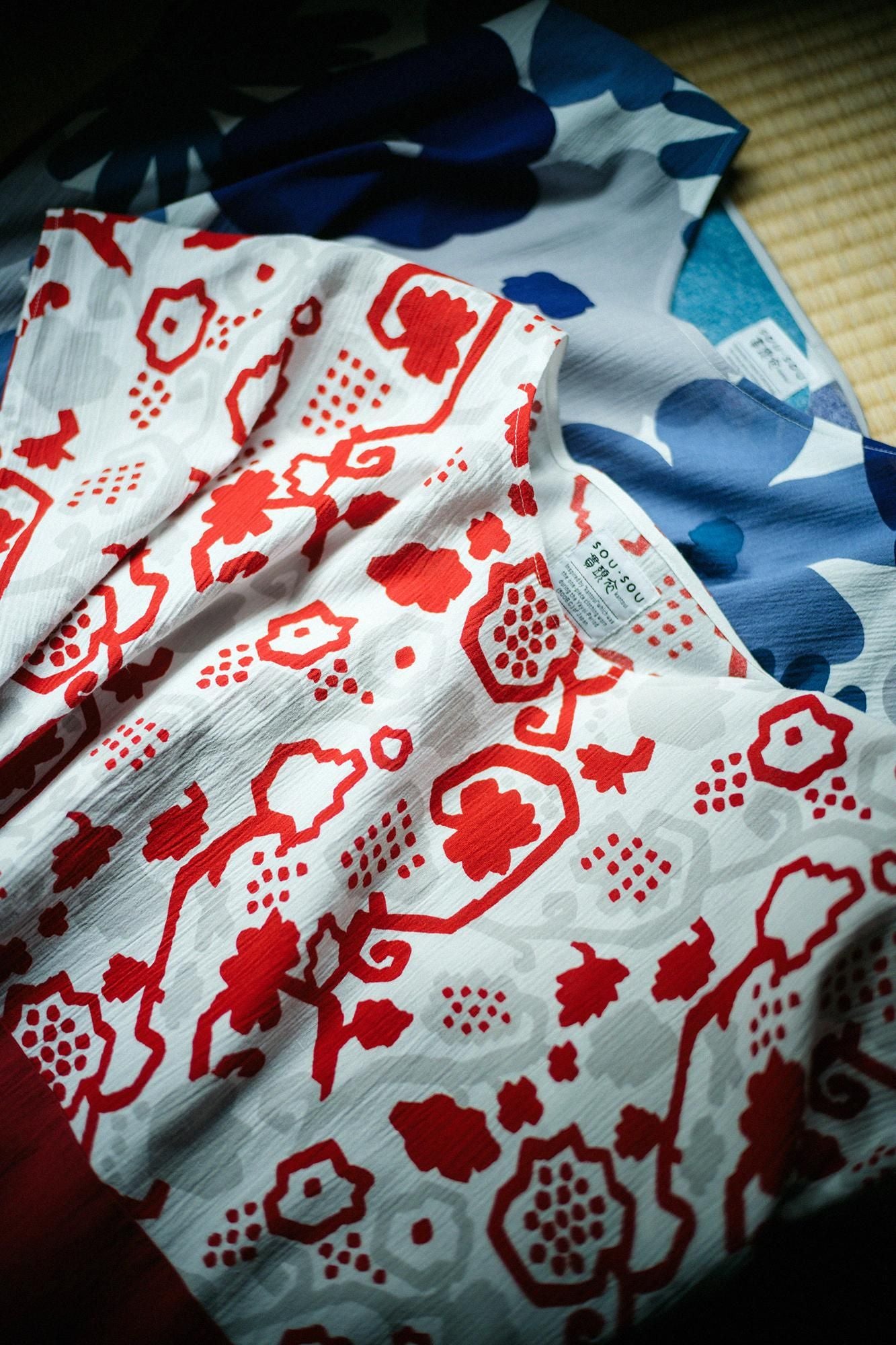 【网络限定】高岛Chijimi 20/20 方袍 久美 肩部图案 / 随和多彩 x Tomekon