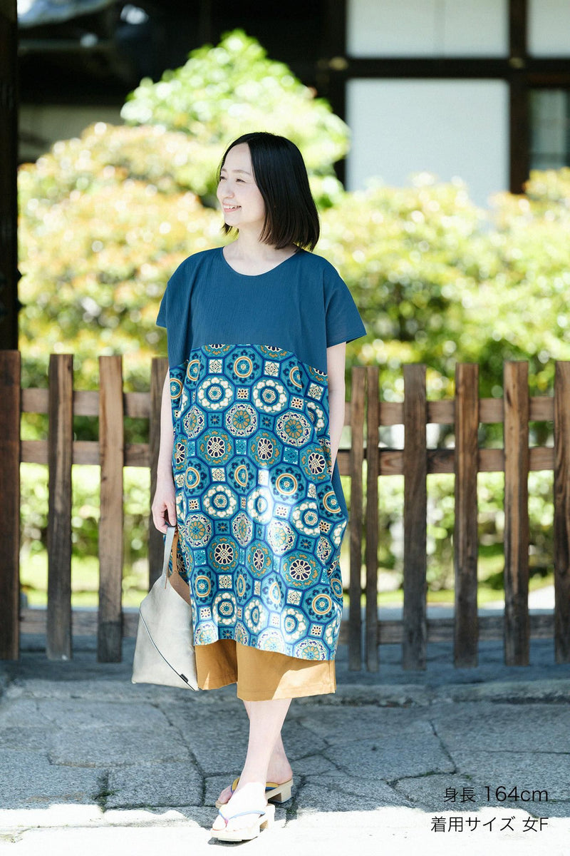 高島縮 長方形衣