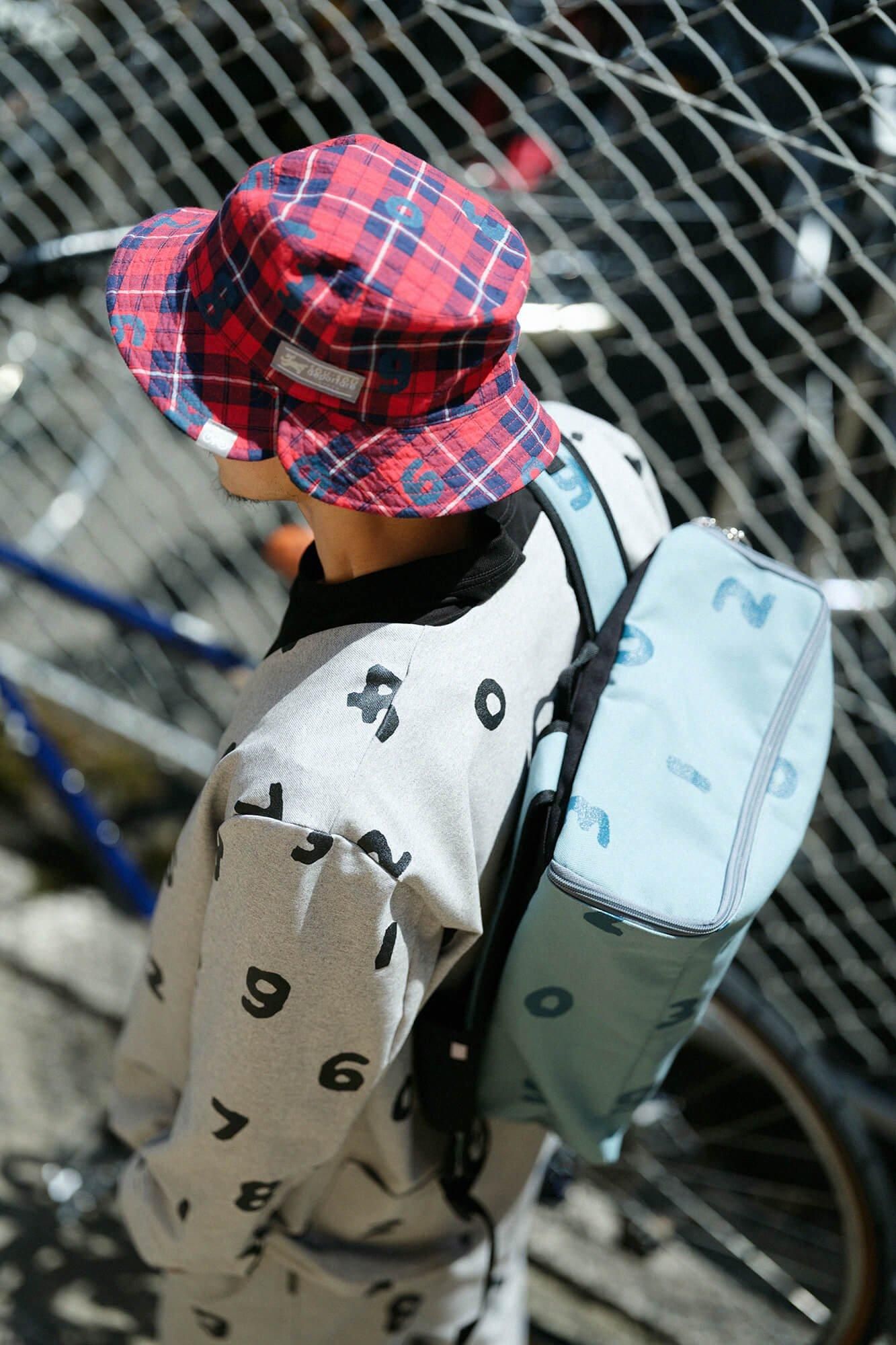 BOX Rucksack/SO-SU-U Fukagawa Nezu x Blaugrün (Ao Midori)