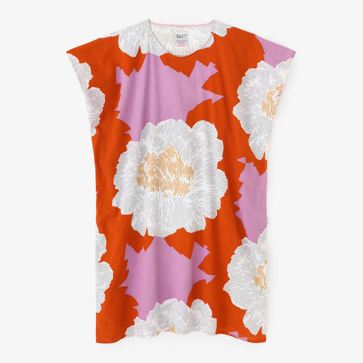 Chizimi Cotton 20/20 Rectangular Dress / Peony Midsummer