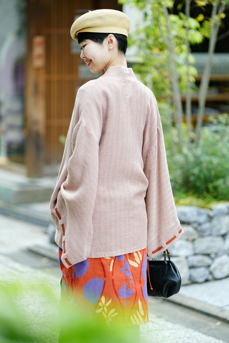 Rectangular Sleeve Earl Cardigan