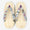 Zori Sandalen Asabura Tee Bambus/Fächer