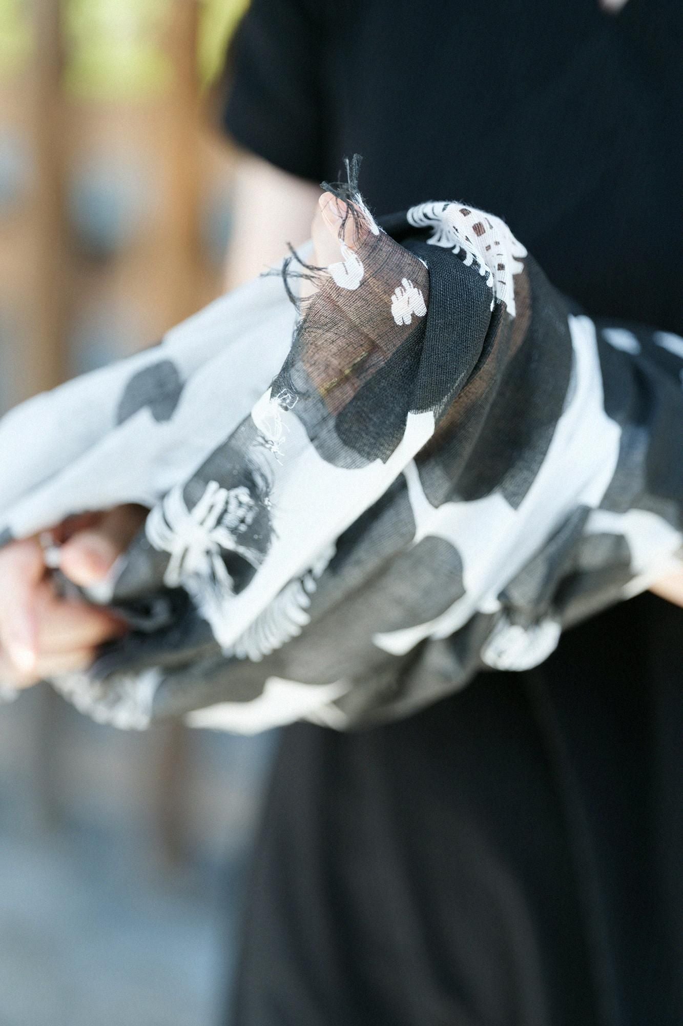 棉布，立即塑造脖子/