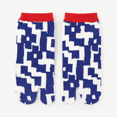 分趾襪（腳踝長度）／幾何圖案 【男・女性用】