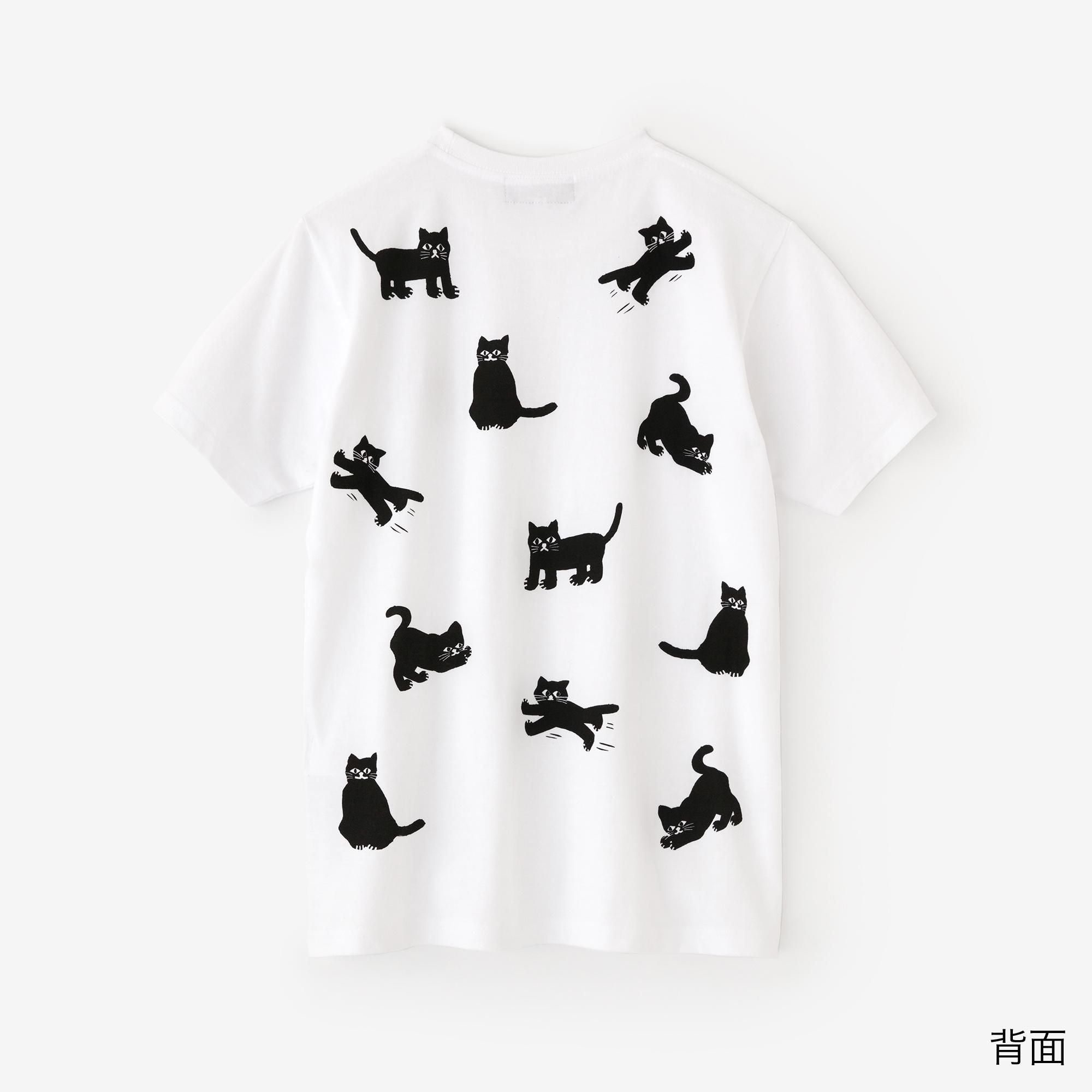 Cat Short Sleeve T-shirt [5.0] / White