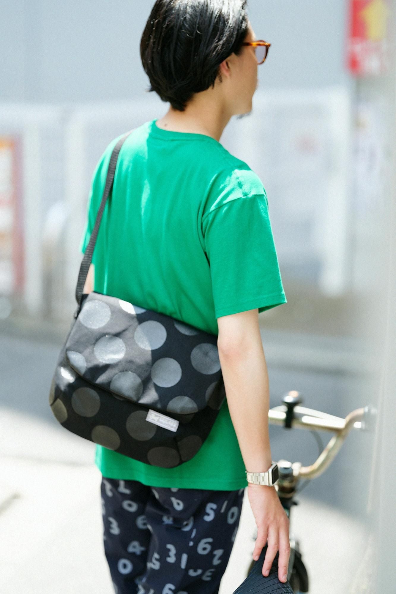 Short Sleeve Pocket T-shirt [5.0] / Green x Bicycle Craze