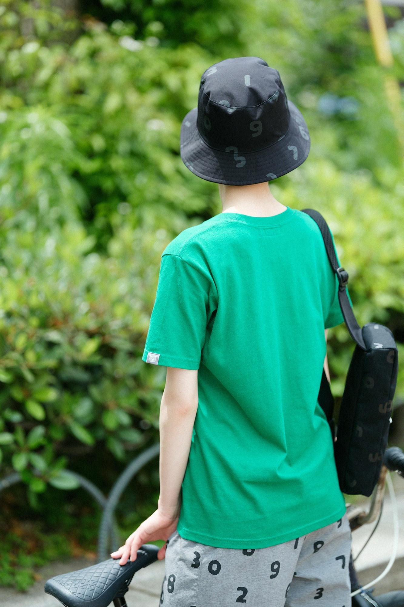 Short Sleeve Pocket T-shirt [5.0] / Green x Bicycle Craze