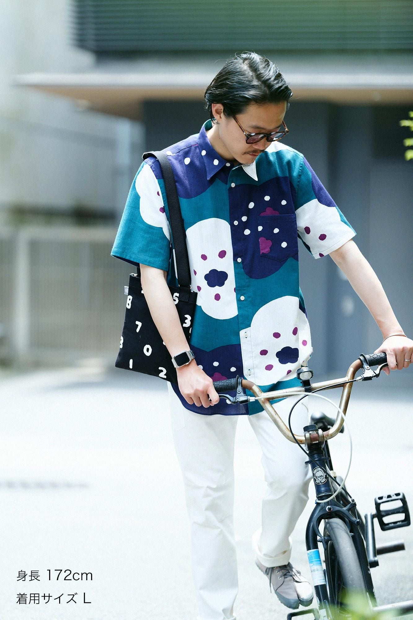 [Online limitiert] Takashima Shijimi 20/20 Kurzarmshirt/Smile meergrün (Kairyokushoku)