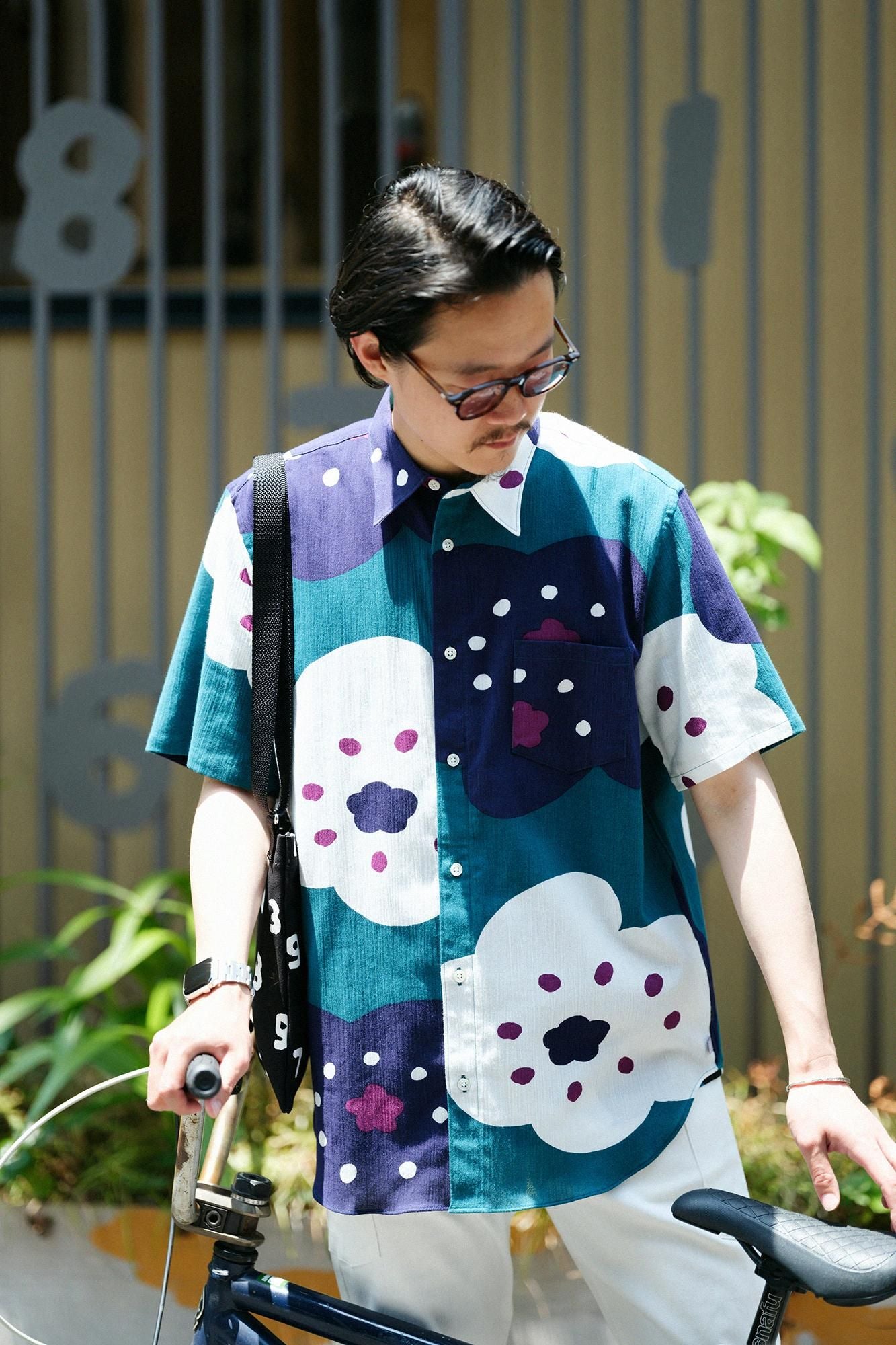 [Online limitiert] Takashima Shijimi 20/20 Kurzarmshirt/Smile meergrün (Kairyokushoku)