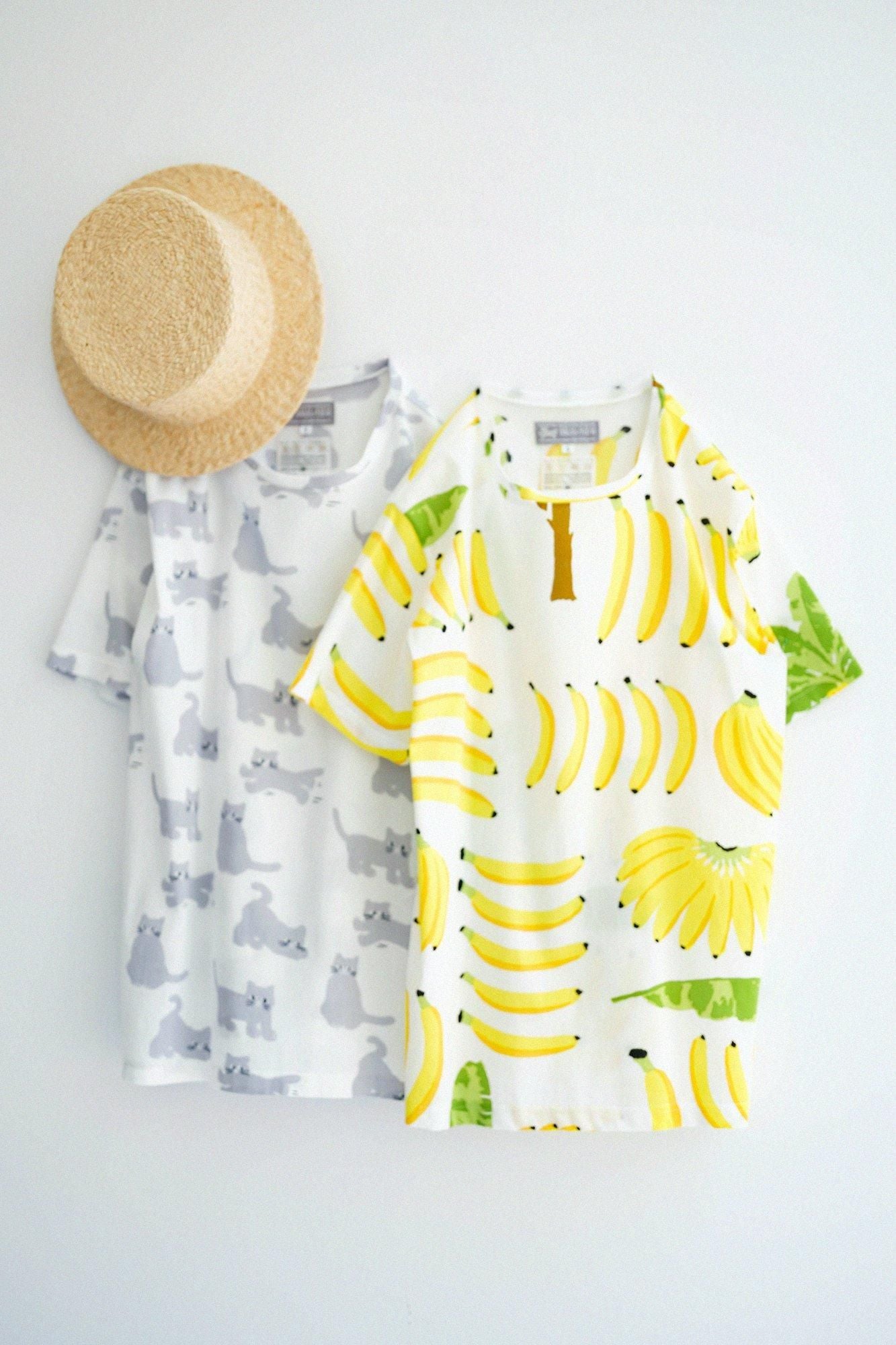 Takashima Chiku 40/40短袖T恤/猫