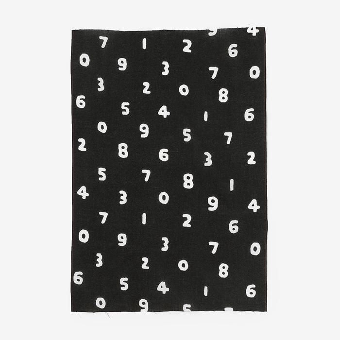 Isemomen Cotton Textile Handkerchief（Short）/ SO-SU-U Black