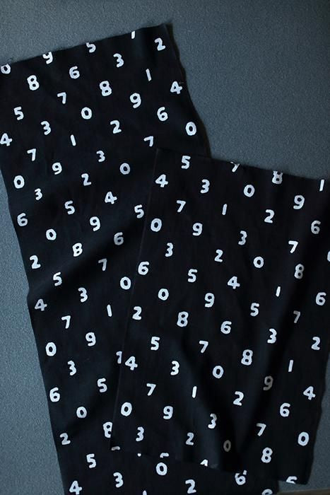 伊勢木綿 textile手ぬぐい（ひめ丈）／SO-SU-U 濡羽色（ぬればいろ）