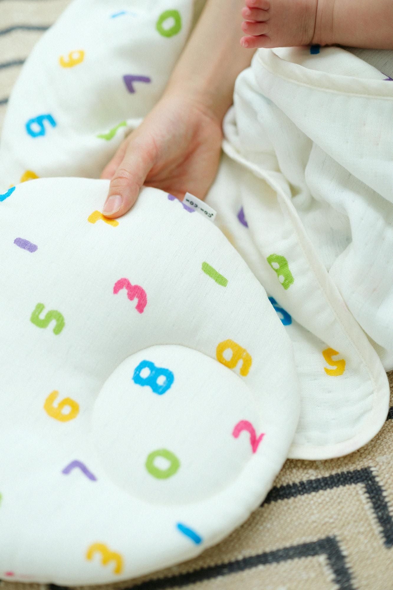 ● 6 층 거즈 아기 베개/SO-SU-U 5색