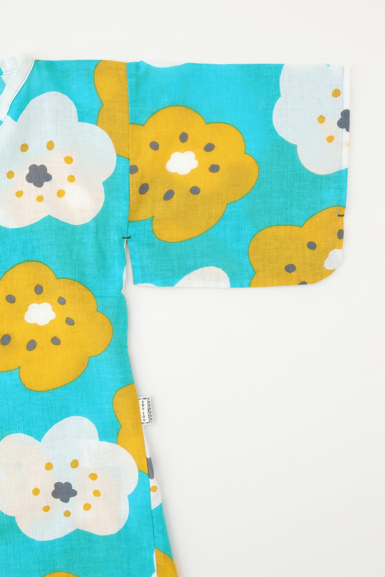 ●伊勢木棉 兒童浴衣（附腰帶）／微笑