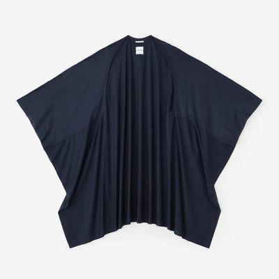 【net limited】GIZA x Lyocell Plain Stitch Squirrel-like Cardigan / Dark Blue
