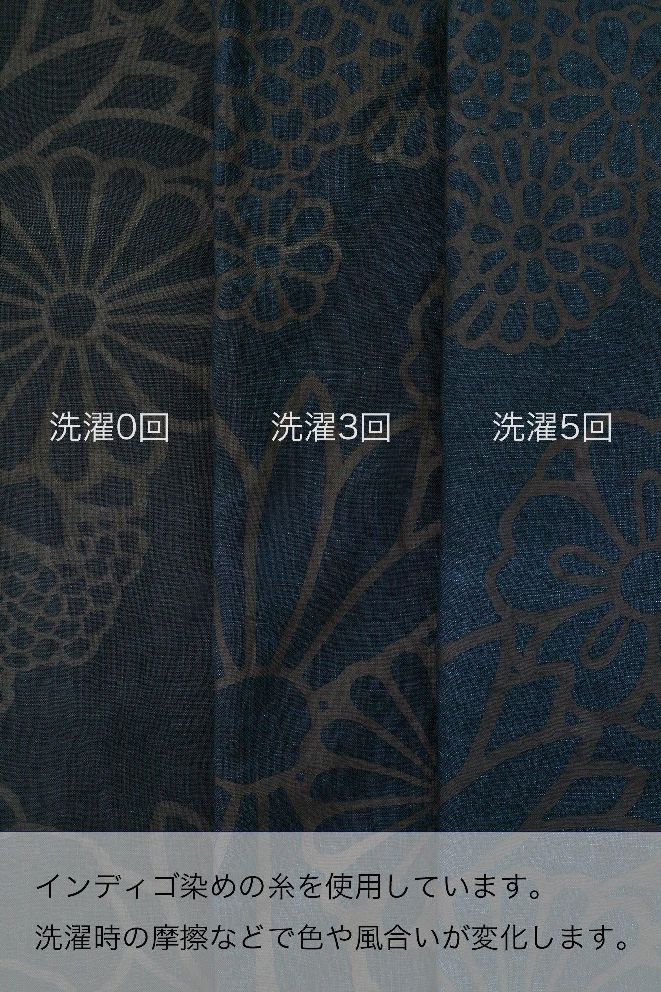 【net limited】Indigo Fubi Shini/Fence