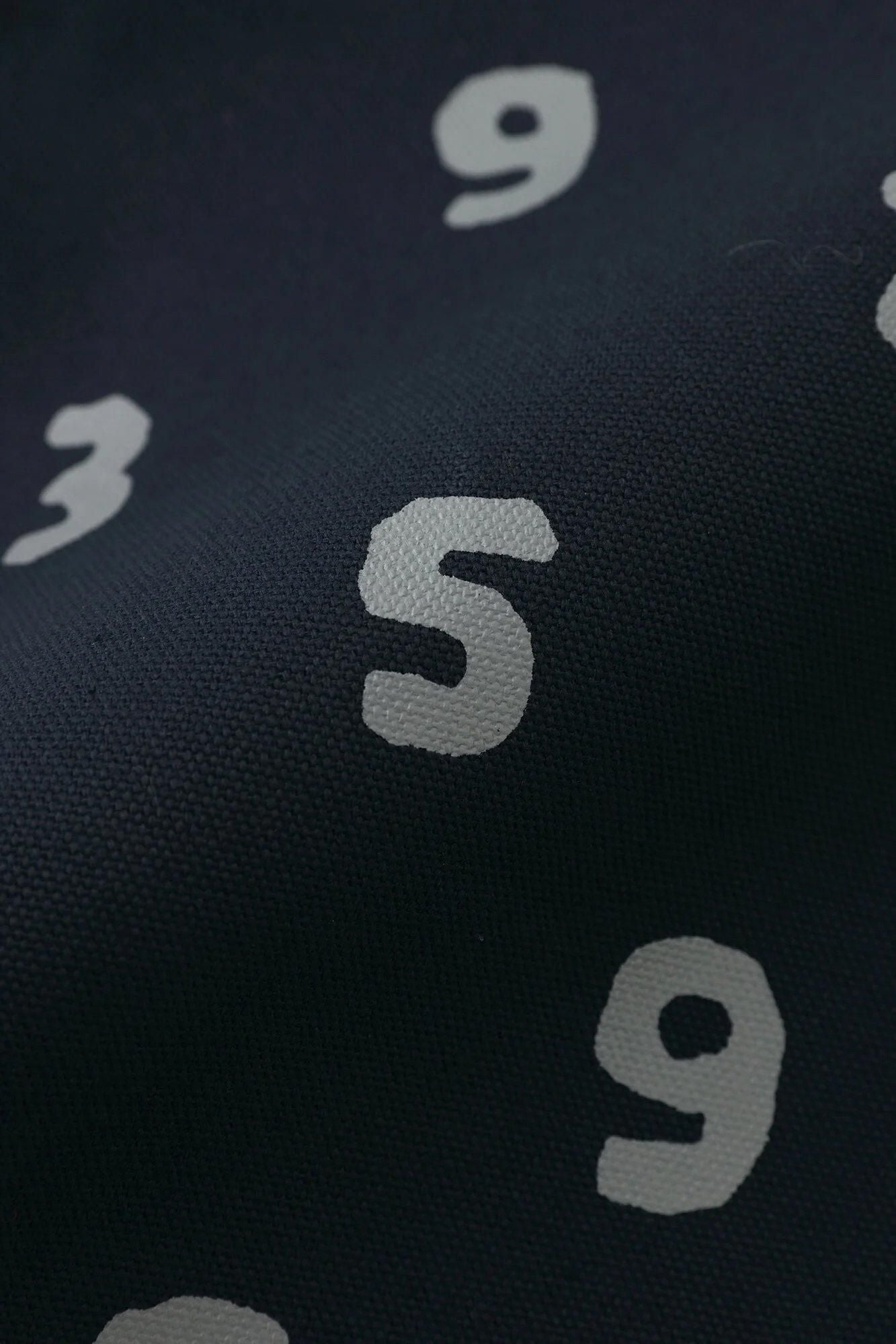 캔버스 사코슈 (소)／SO-SU-U 진한 파란색 x 진네즈