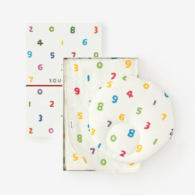 ● [컬러 박스] 6 층 거즈 베이비 세트/SO-SU-U 5색