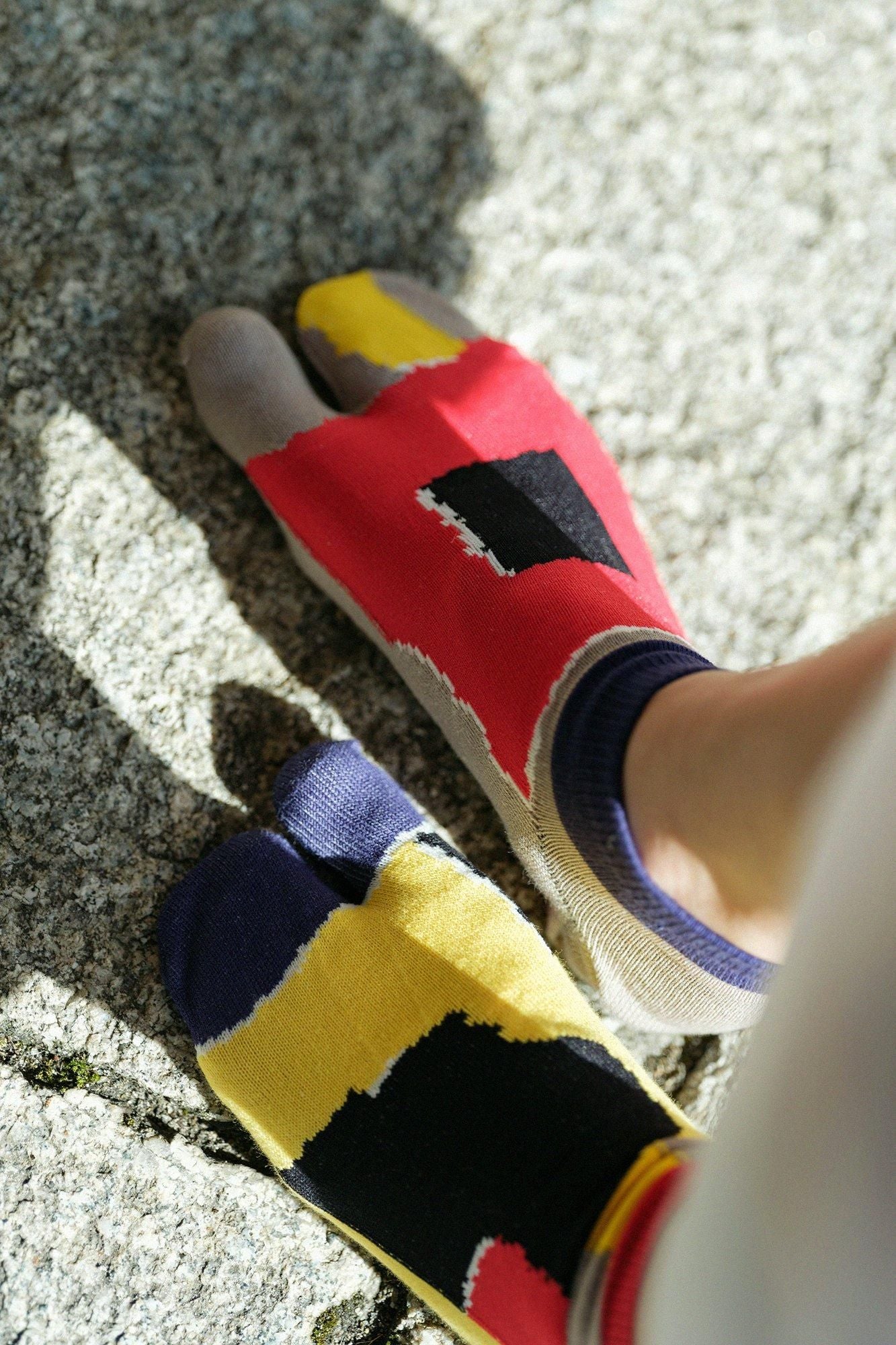 分趾襪（腳踝長度）／朱夏 【男・女性用】